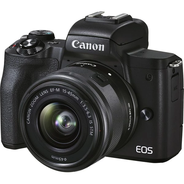 دوربین بدون آینه کانن Canon EOS M50 Mark II with 15-45 (Black)