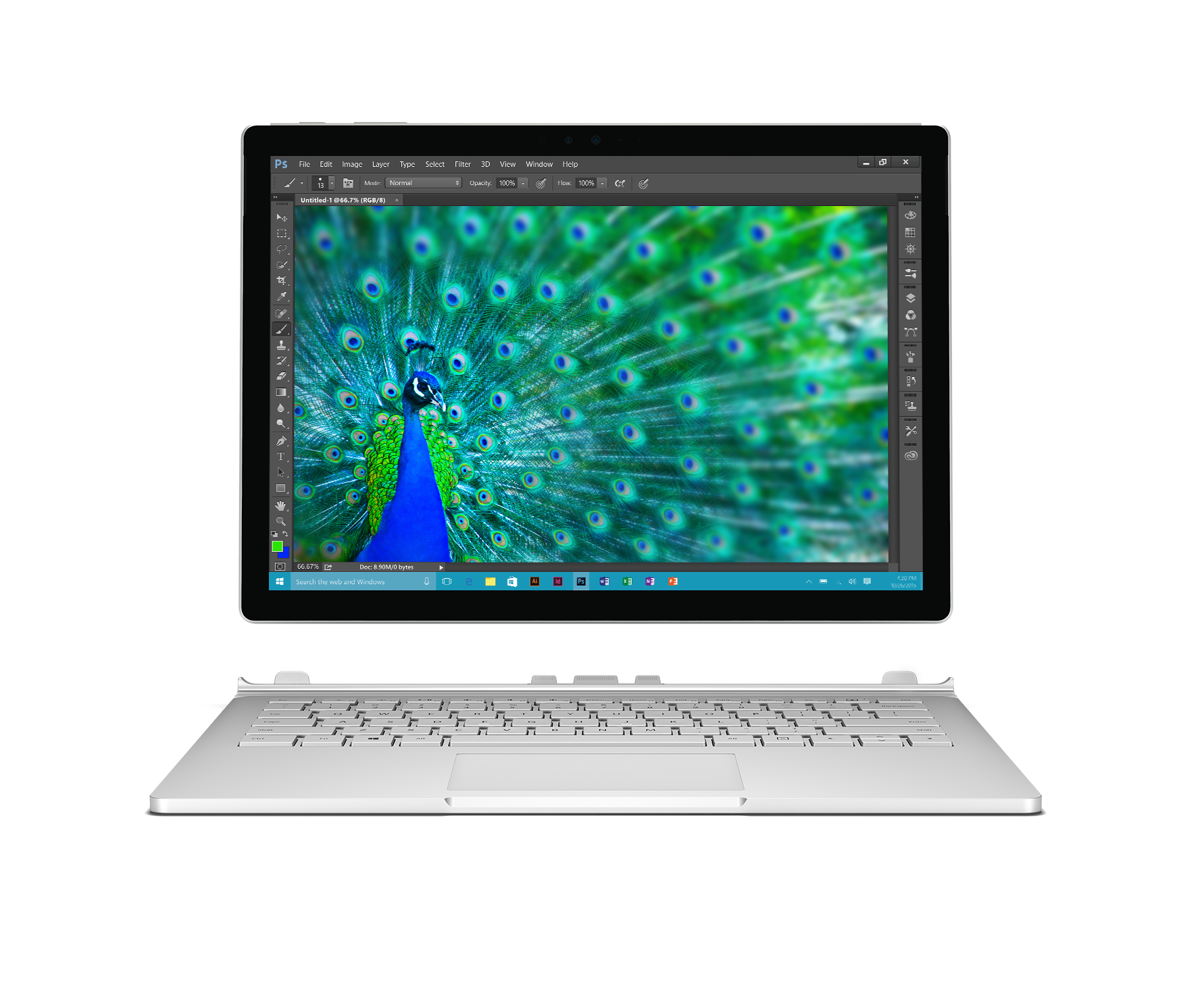 لپتاپ Microsoft SurfaceBook1