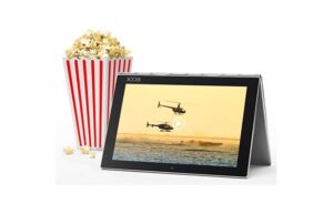 تبلت لنوو، مدل Lenovo Yoga Book yb1-x91f ظرفیت 64 گیگابایت، رم 4 گیگابایت DDR3، دارای شیار کارت حافظه، پردازنده Intel Atom x5-Z8550 دارای 4 هسته ، صفحه نمایش با رزولوشن 1920x1200 10.1inch FHD Touch و چرخش 360 درجه 1 تبلت ویندوزی Lenovo Yoga Book YB1-X91F - 10281